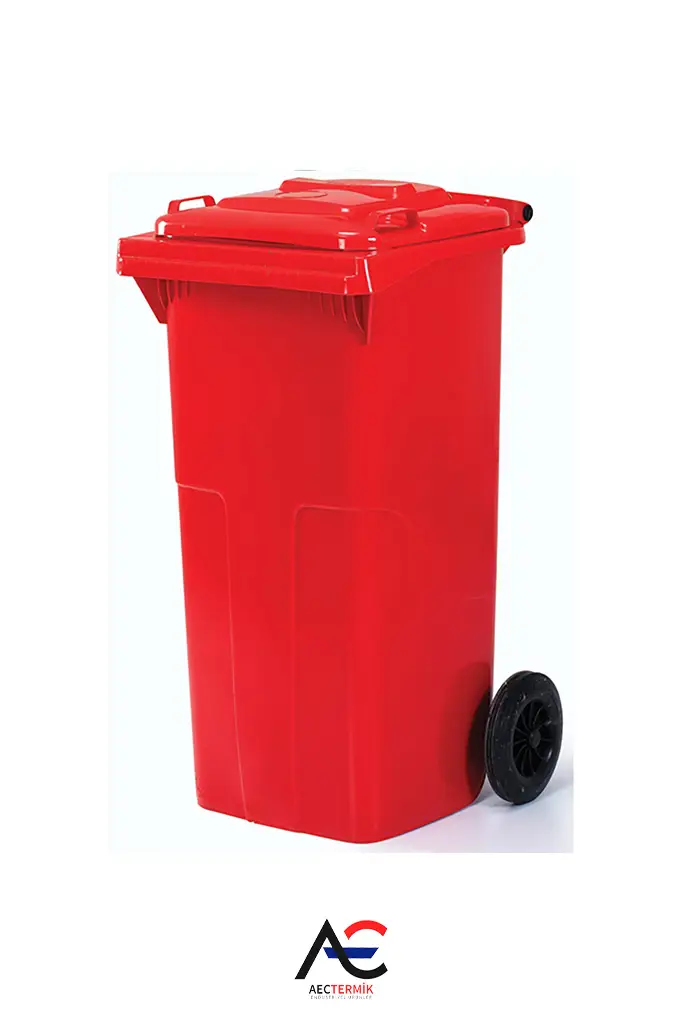Çöp Konteyneri - Renkli - 240 lt