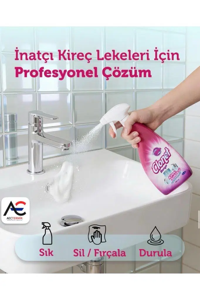 Diversey Clonet Banyo Kireç Sökücü Sprey 750 ml