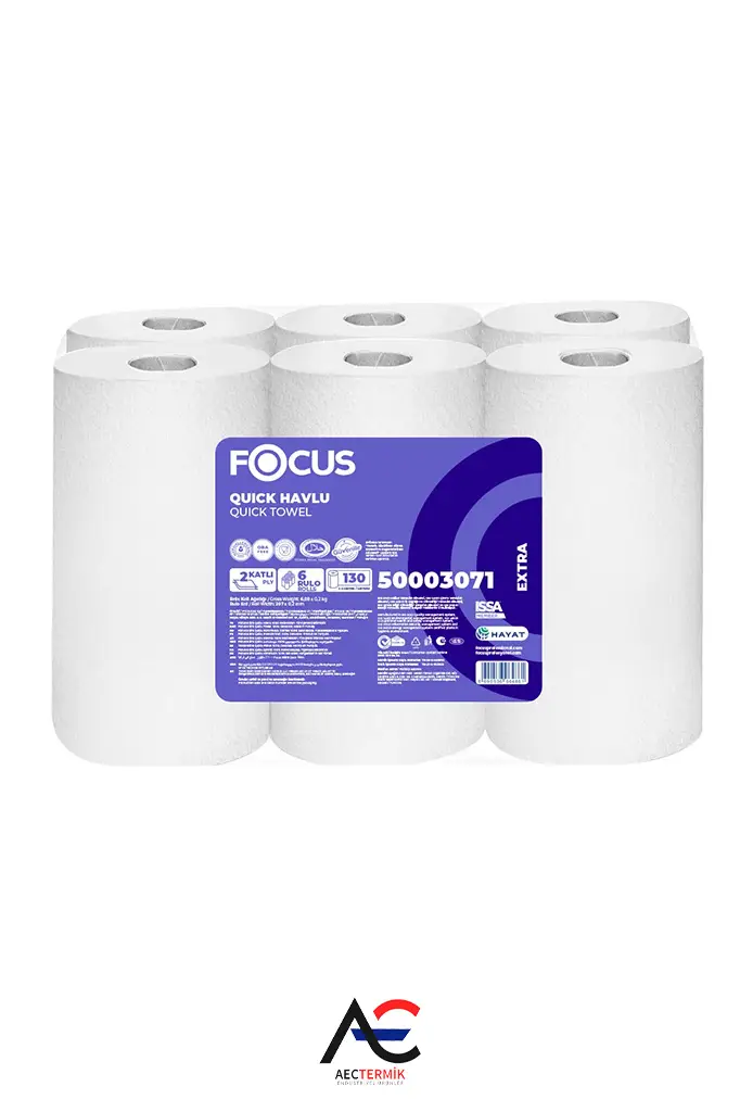 Focus Extra Quick / Sensörlü Havlu / 6 Rulo