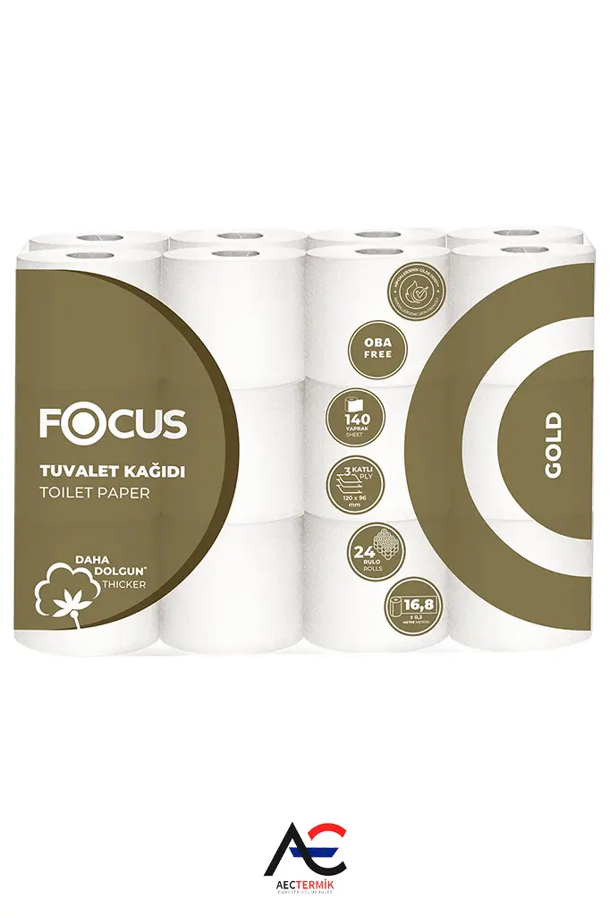 Focus Gold Tuvalet Kağıdı / 24 Rulo