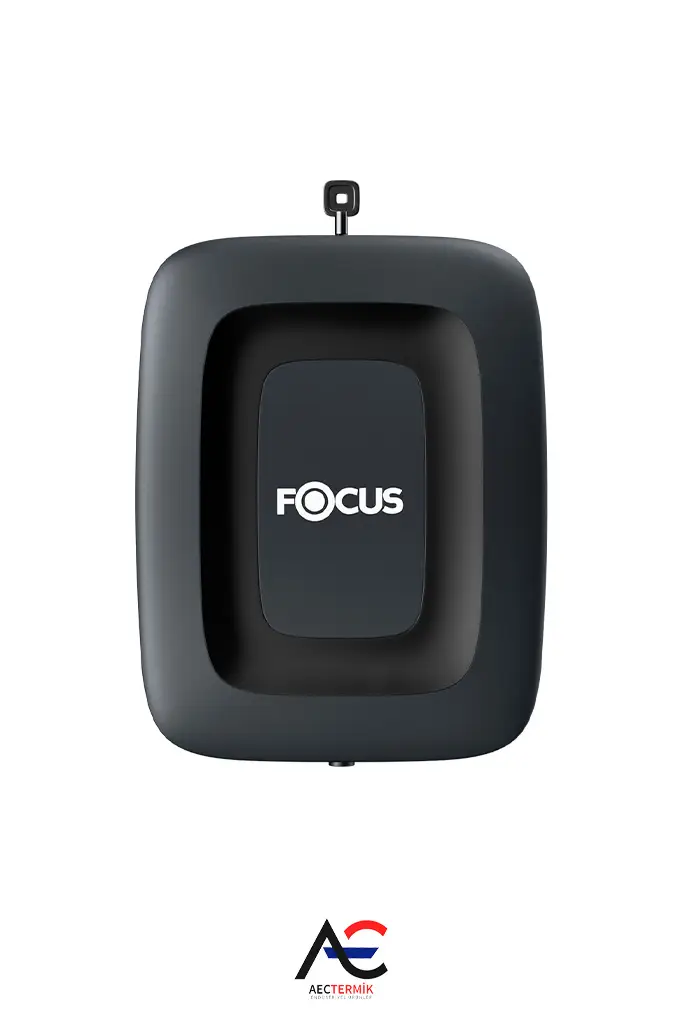 Focus İçten Çekmeli Havlu Dispenseri - Siyah