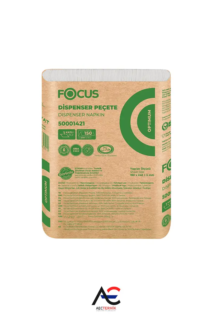 Focus Optimum Dispenser Peçete / 150 Yaprak