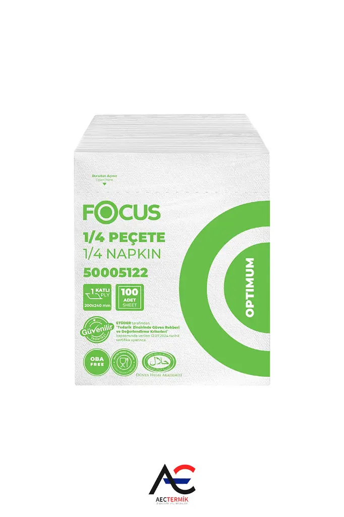 Focus Optimum Peçete / 100 Yaprak - 32 Adet
