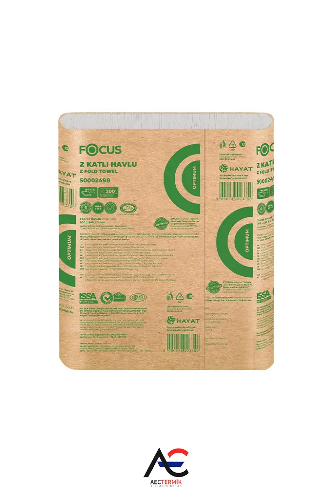 Focus Optimum Z Katlı Havlu / 200 Yaprak