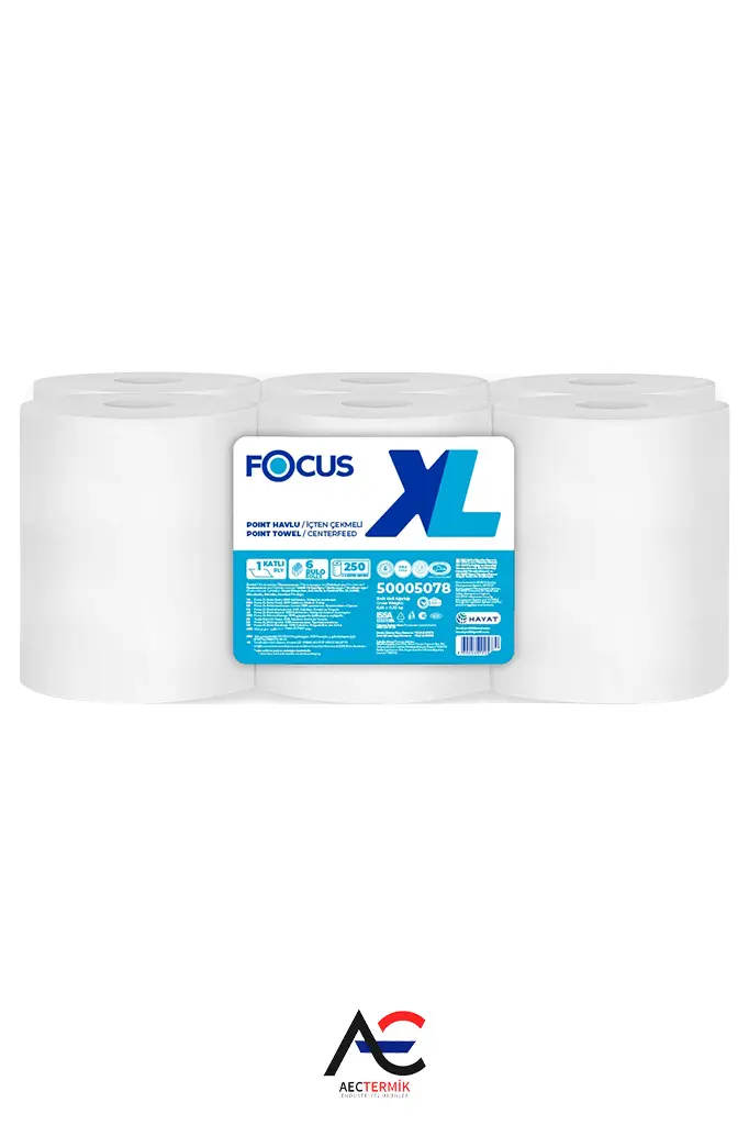 Focus XL Point / İçten Çekmeli Havlu / 6 Rulo