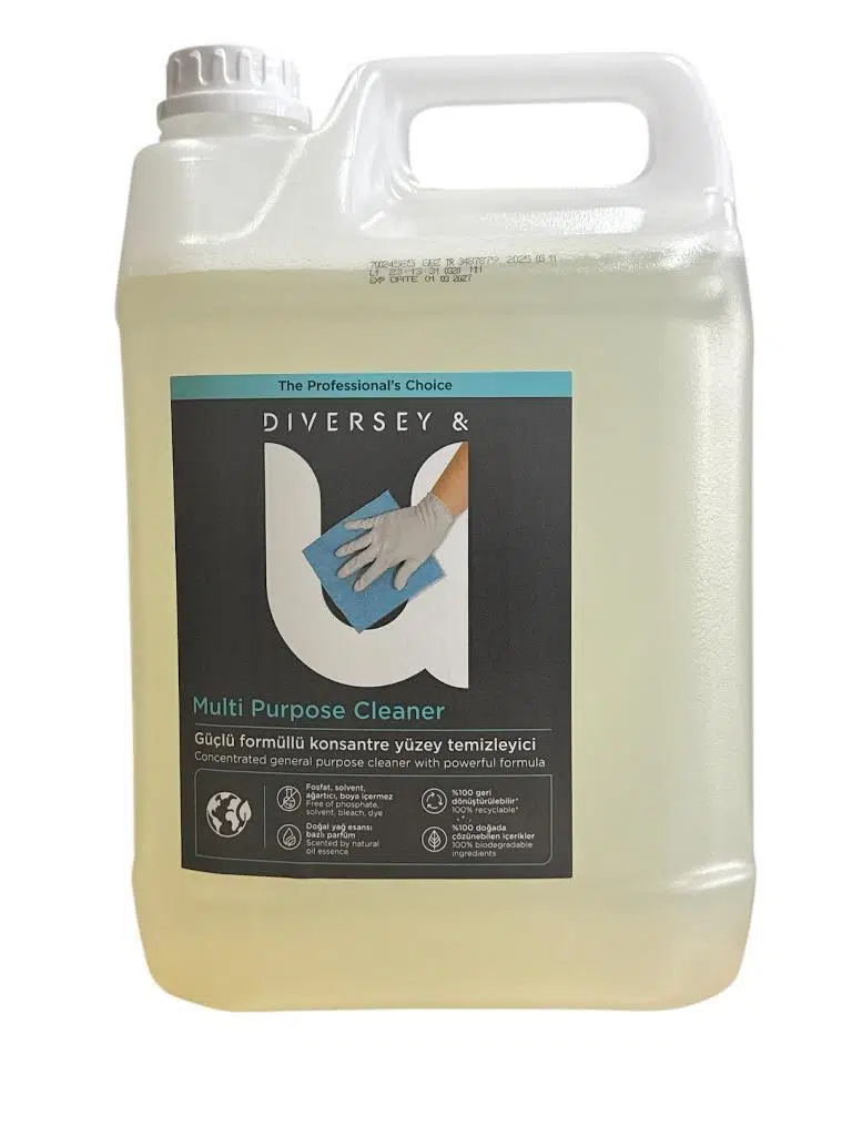 Güçlü Formüllü Konsantre Yüzey Temizleyicisi 5 Litre / Multi Purpose Cleaner