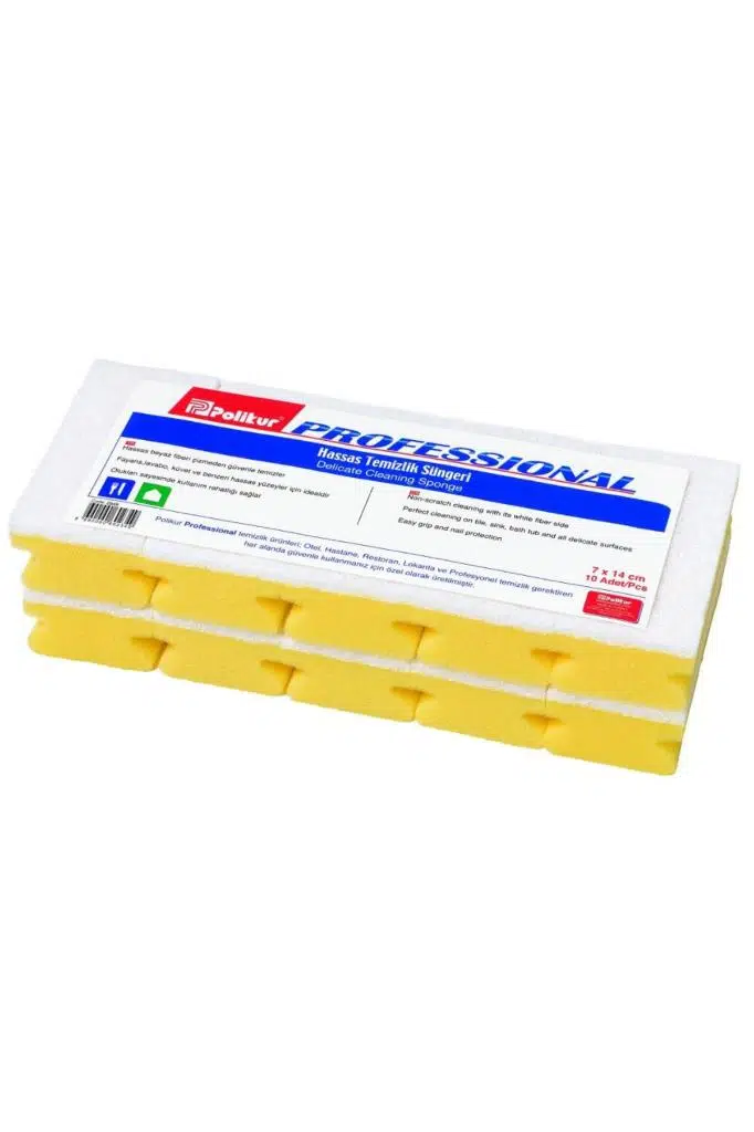 Hassas Temizlik Süngeri 10 Adet 160 gr