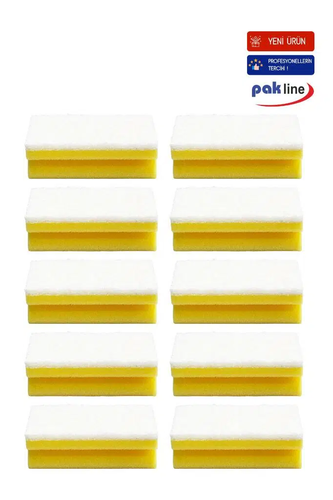 Hassas Temizlik Süngeri 10 Adet 160 gr