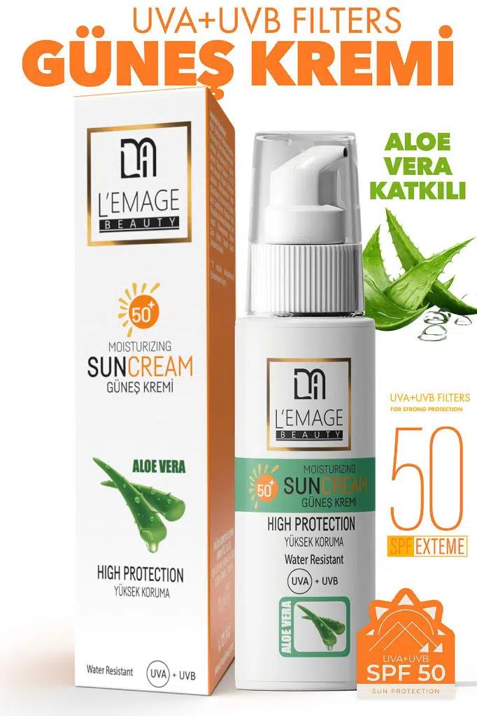 Lemage Spf 50 Yüz Ve Vücut Güneş Kremi 60 ml ( Waterproof )