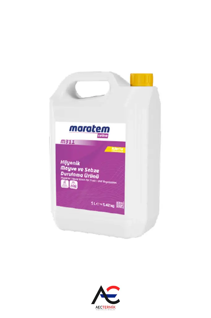 Maratem Culina M311 Hjyenik Meyve ve Sebze Durulama Ürünü - 5 lt
