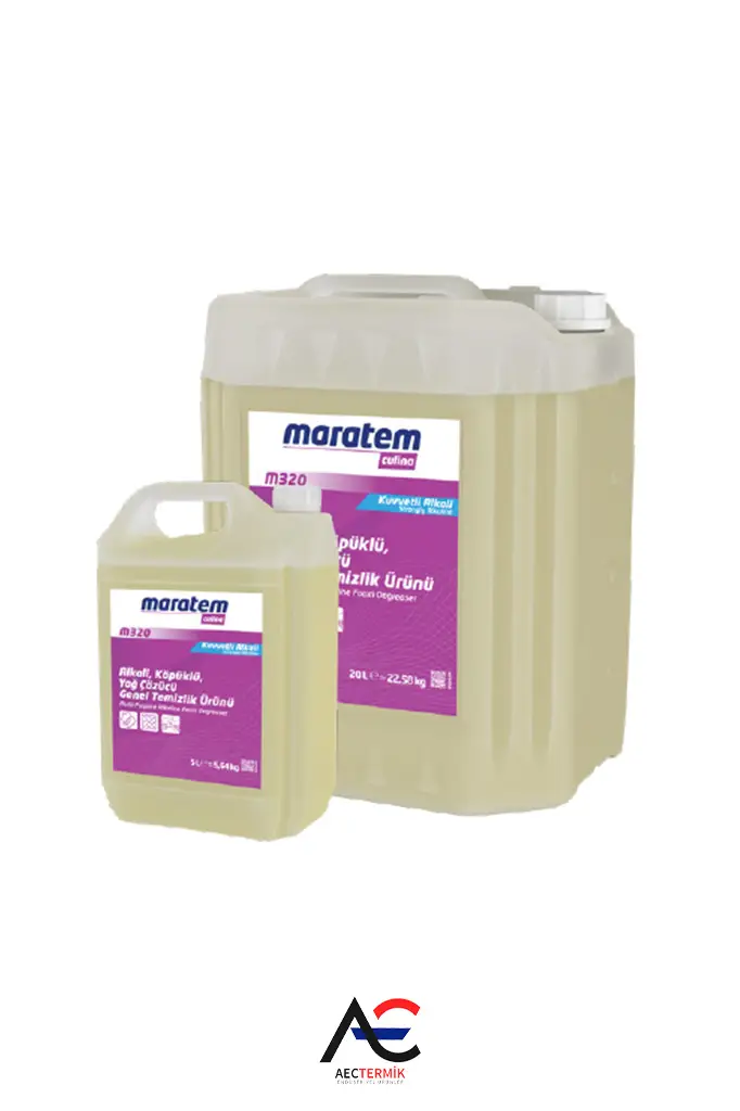 Maratem Culina M320 Alkali, Köpüklü, Yağ Çözücü Genel Temizlik Ürünü