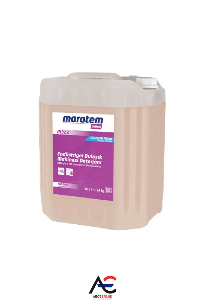 Maratem Culina M322 Endüstriyel Bulaşık Makinesi Deterjanı - 20 lt