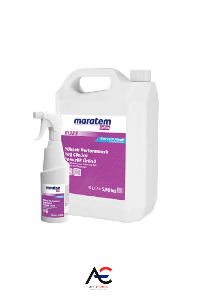 Maratem Culina M325 Yüksek Performanslı Yağ Çözücü Temizlik Ürünü