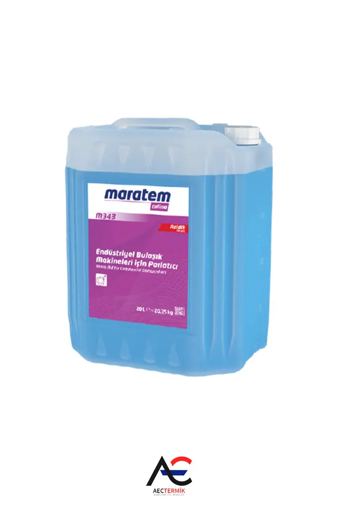 Maratem Culina M343 Endüstriyel Bulaşık Makineleri için Parlatıcı - 20 lt