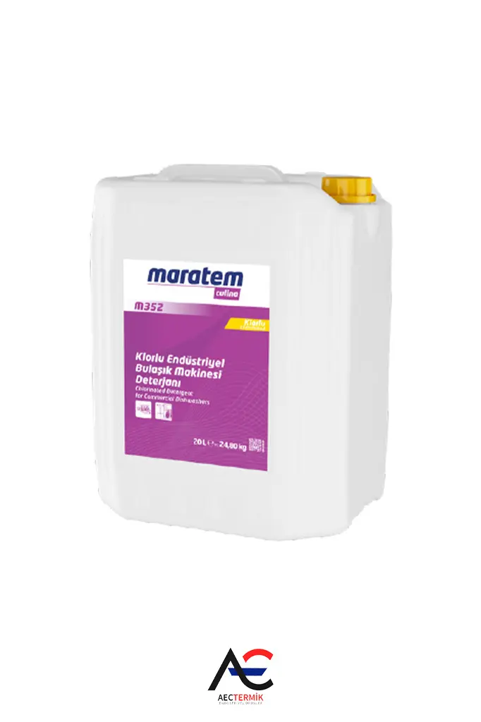 Maratem Culina M352 Klorlu Endüstriyel Bulaşık Makinesi Deterjanı - 20 lt