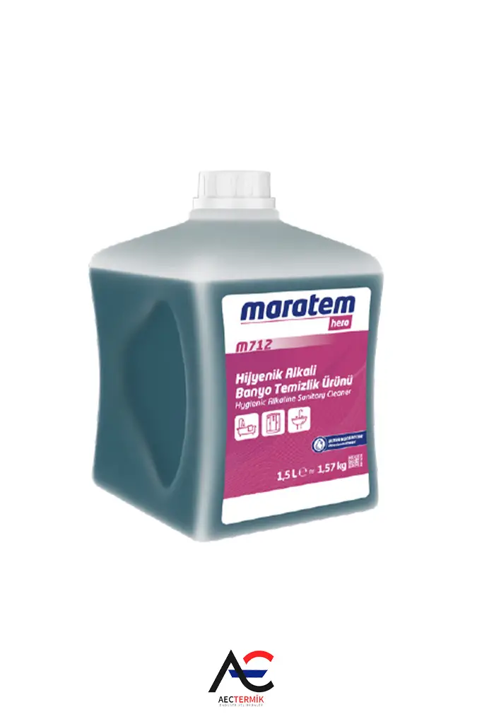 Maratem Hero M712 Hijyenik Alkali Banyo Temizlik Ürünü - 1,5 lt