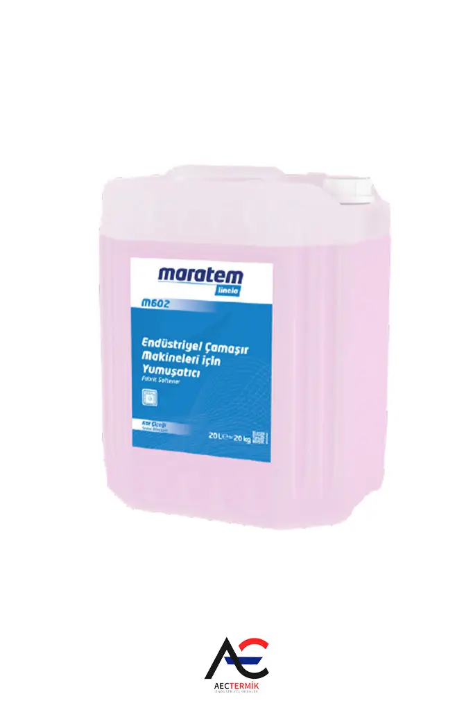 Maratem Linela Endüstriyel M602 Çamaşır Makineleri için Yumuşatıcı - Kar Çiçeği