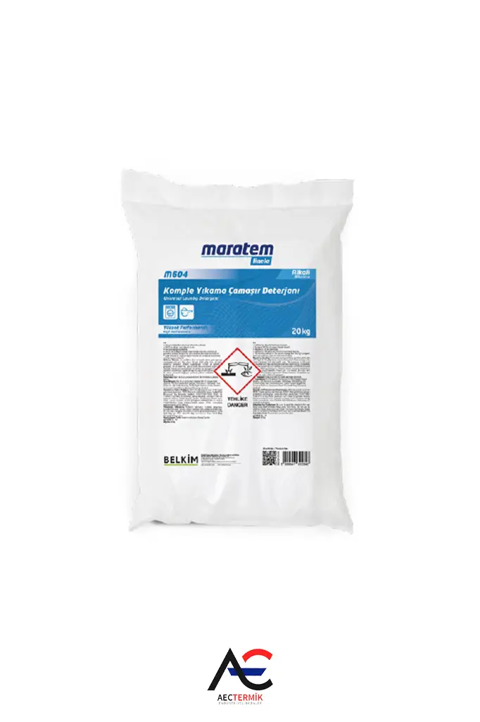 Maratem Linela M604 Komple Yıkama Çamaşır Deterjanı - Toz 20 kg