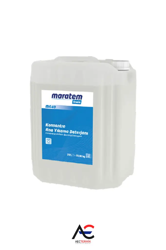 Maratem Linela M640 Konsantre Ana Yıkama Deterjanı