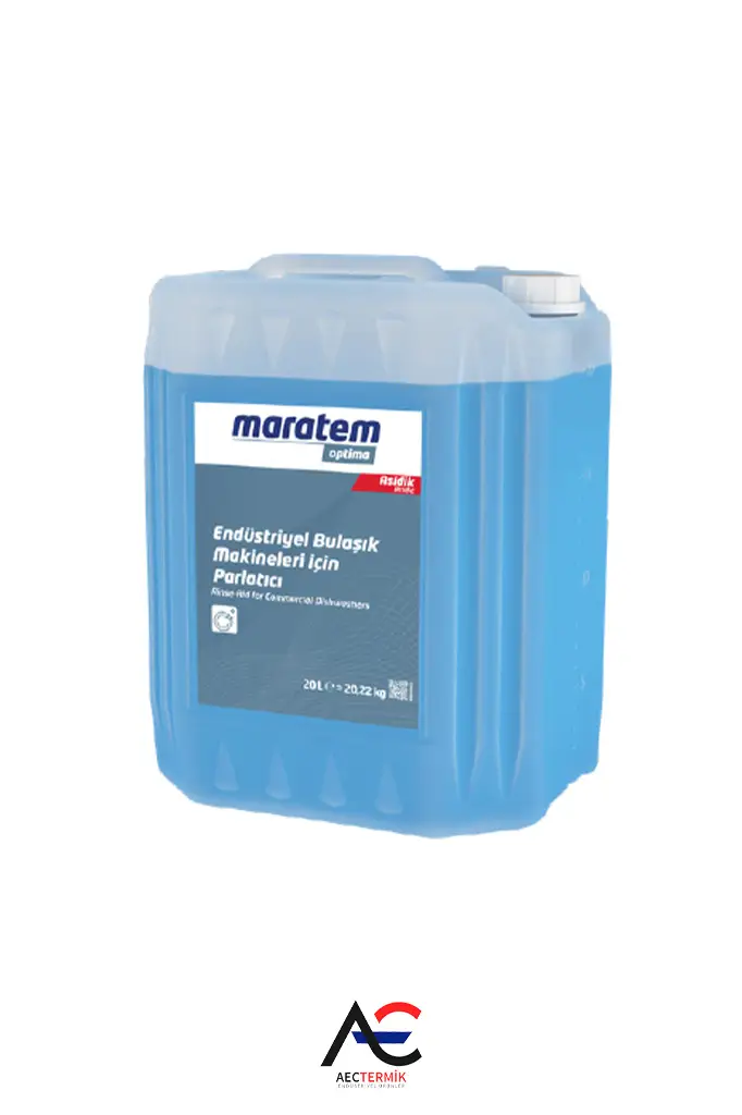 Maratem Optima Endüstriyel Bulaşık Makineleri için Parlatıcı - 20 lt