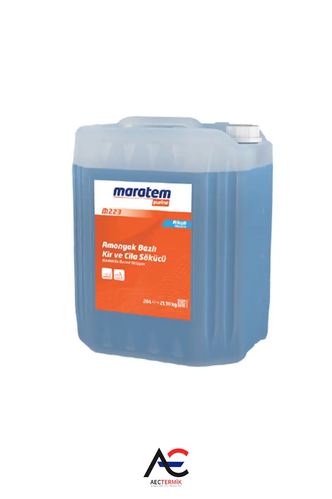 Maratem Purina M223 Amonyak Bazlı Kir ve Cila Sökücü - 20 lt