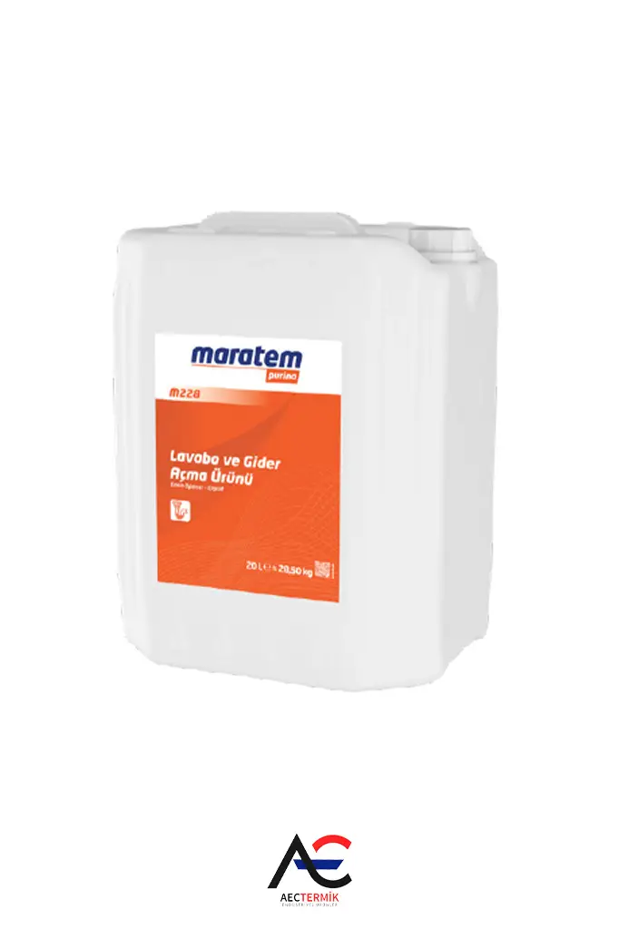 Maratem Purina M228 Lavabo ve Gider Açma Ürünü - 20 lt