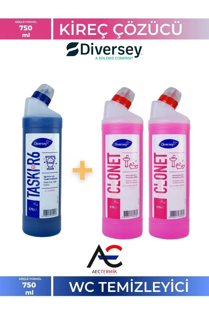 Room Care R6 750 ml + 2 Adet Taski Clonet Extra 750ml Online Özel Marketplace